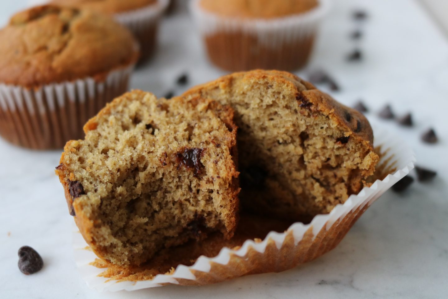 Gluten Free Blender Banana Muffins 