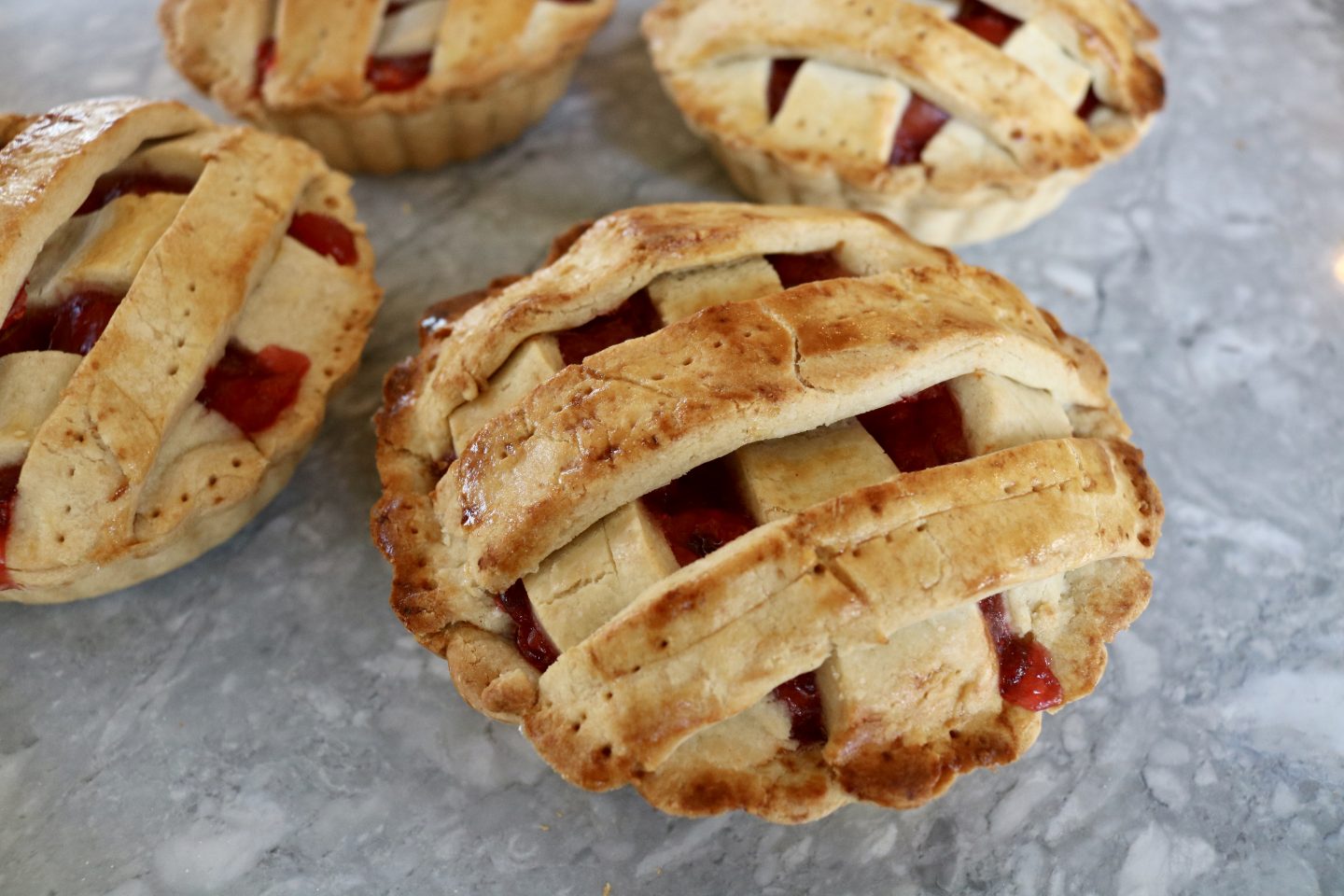 Tart Cherry Pies 